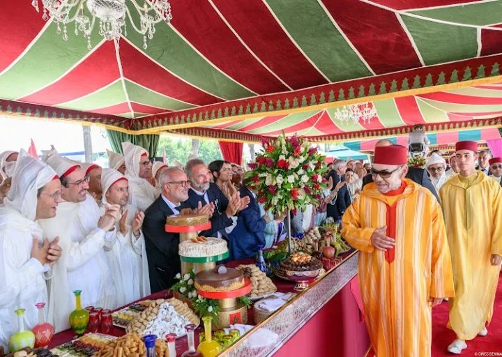 المضيق..الملك محمد السادس يترأس حفل استقبال بمناسبة عيد العرش