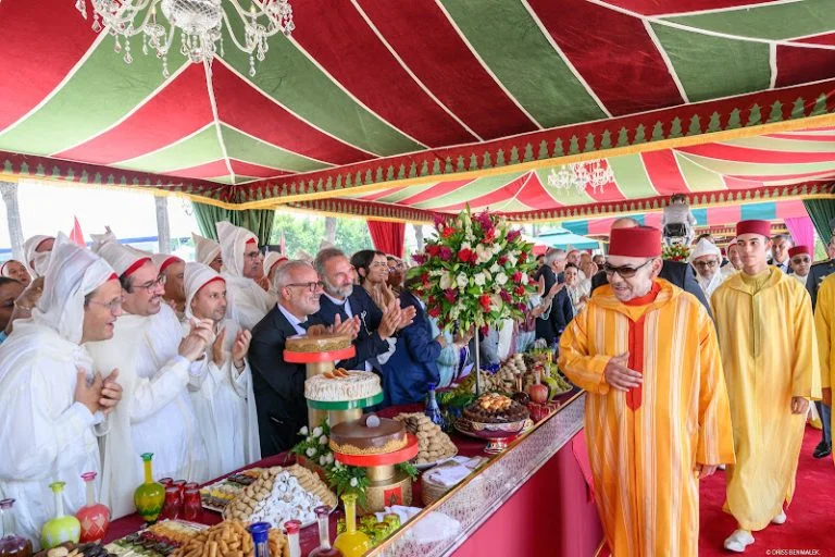 المضيق..الملك محمد السادس يترأس حفل استقبال بمناسبة عيد العرش
