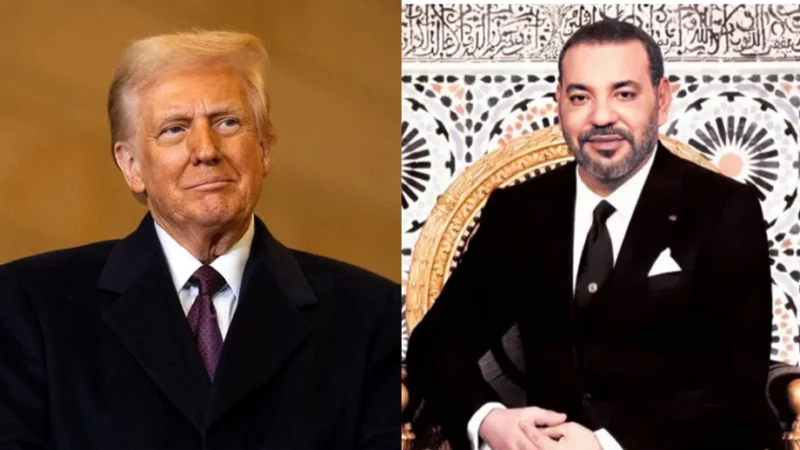 ترامب يشكر الملك محمد السادس بعد إطلاق اسمه على الطريق السريع الرابط بين تزنيت والداخلة