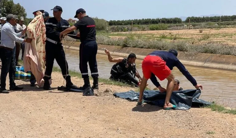 جثة طافية بقناة “زرابة” تستنفر أمن قلعة السراغنة