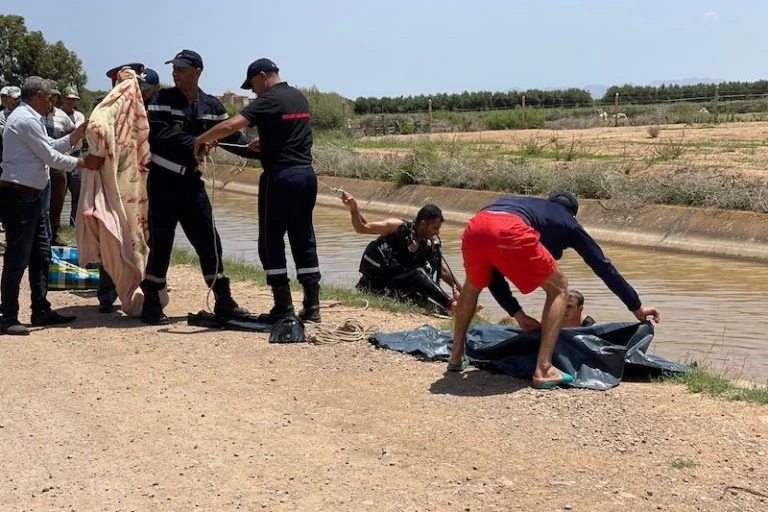 جثة طافية بقناة “زرابة” تستنفر أمن قلعة السراغنة