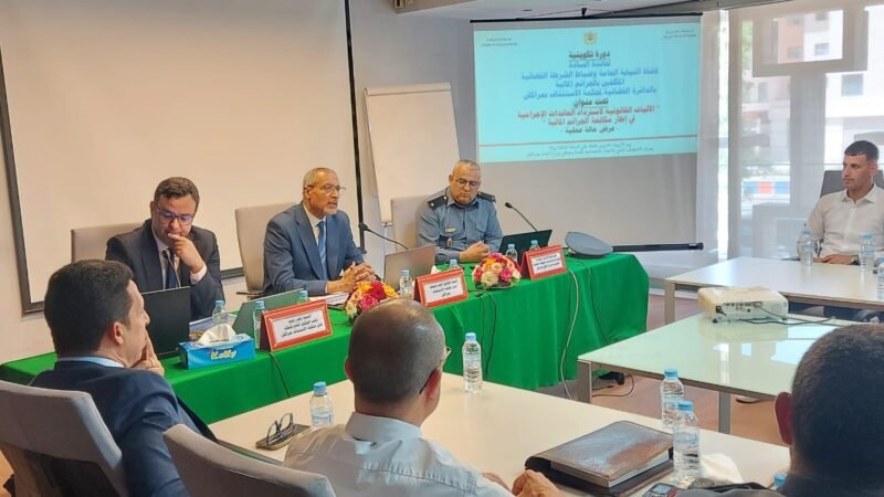 مراكش..الوكيل العام يؤطر دورة تكوينية حول استرداد عائدات الجرائم المالية