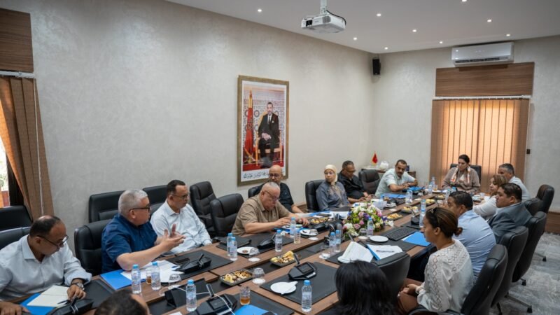 العمدة ونوابها يناقشون الأشغال الكبرى بمراكش