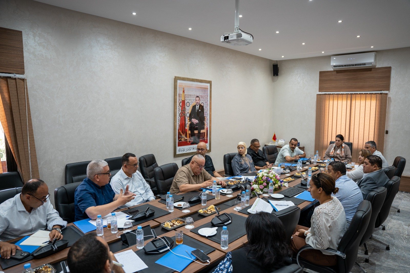 العمدة ونوابها يناقشون الأشغال الكبرى بمراكش