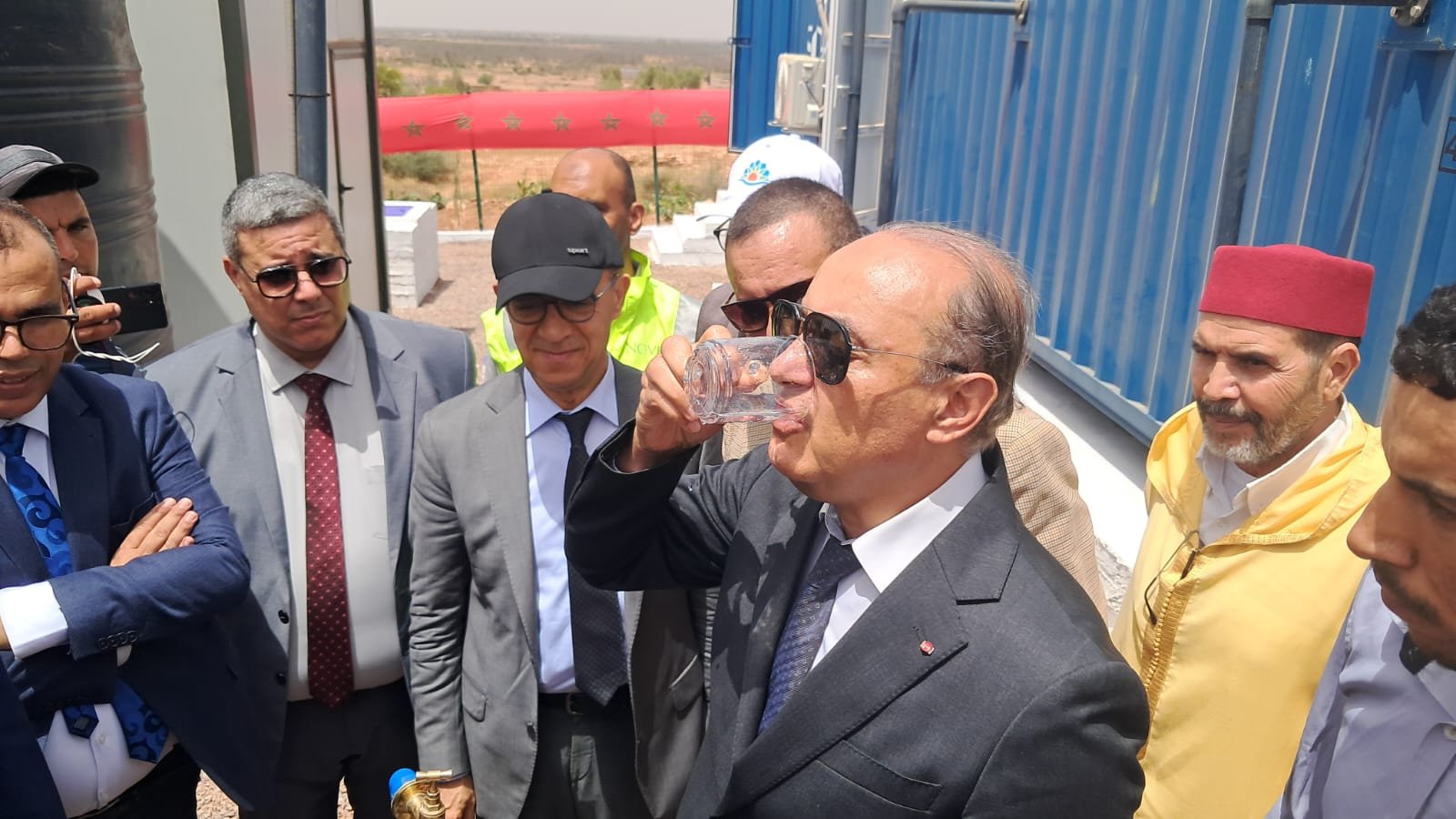 قلعة السراغنة..تدشين محطة لتحلية المياه بـ800 مليون بجماعة أولاد بوعلي الواد