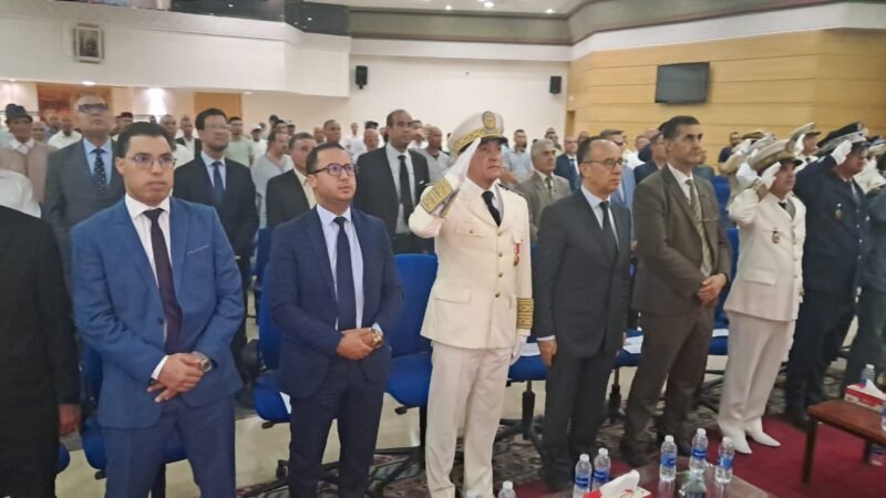 عامل قلعة السراغنة يترأس مراسم الإنصات إلى الخطاب الملكي السامي بمناسبة عيد العرش