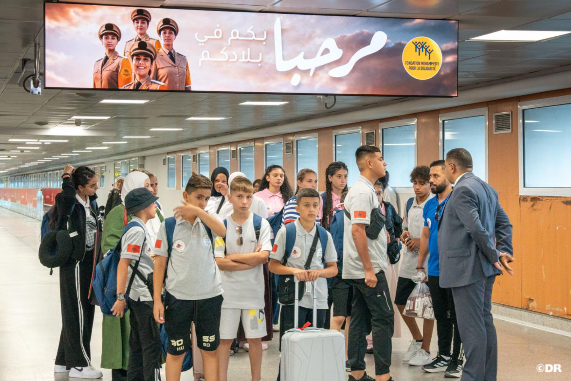 أطفال مقدسيون يشاركون في المخيم الصيفي بالدار البيضاء