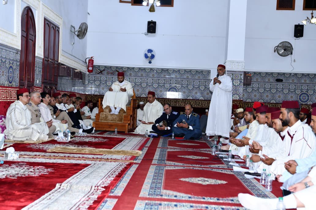 عامل الرحامنة يترأس حفلا دينيا إحياء لليلة المولد النبوي الشريف