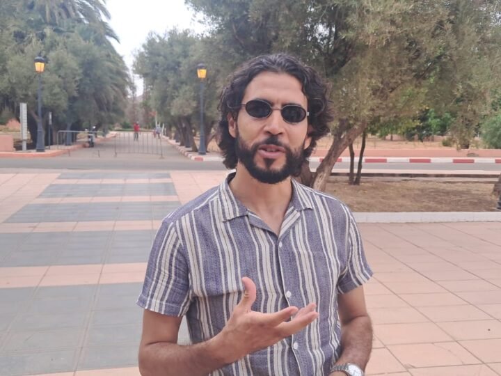 الفنان حاتم عبد الغفور يترشح وكيلا لحزب الاتحاد المغربي للديمقراطية بقلعة السراغنة