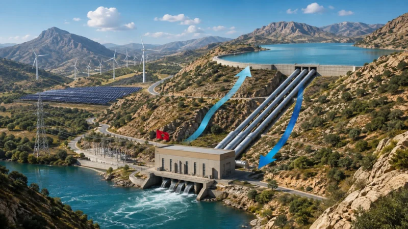 كيف يستخدم المغرب الموارد المائية لإنتاج الطاقة الكهربائية؟