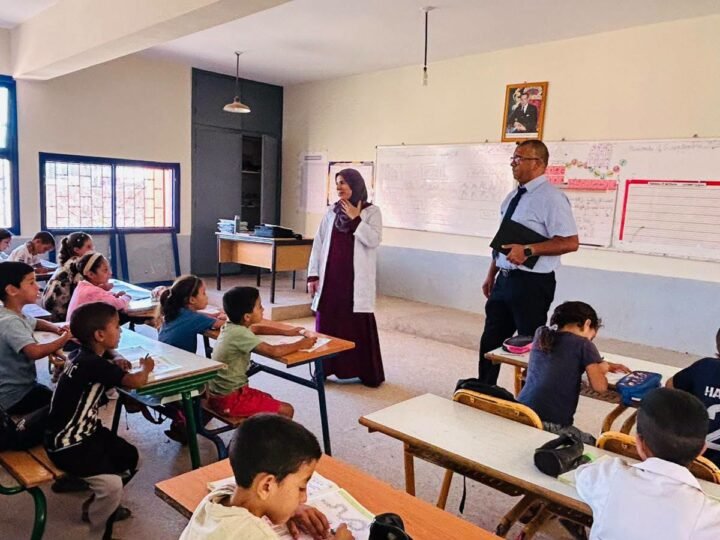 قلعة السراغنة..المدير الإقليمي يتفقد مؤسسات تعليمية بمناسبة الدخول المدرسي