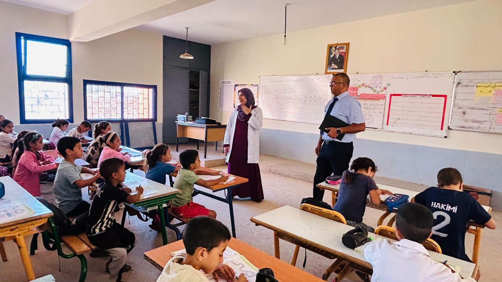 قلعة السراغنة..المدير الإقليمي يتفقد مؤسسات تعليمية بمناسبة الدخول المدرسي