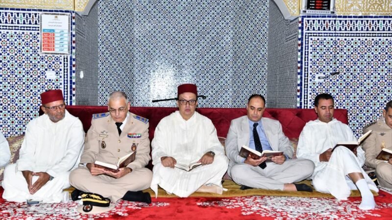عامل الرحامنة يترأس حفلا دينيا إحياءً لذكرى وفاة الملك الحسن الثاني