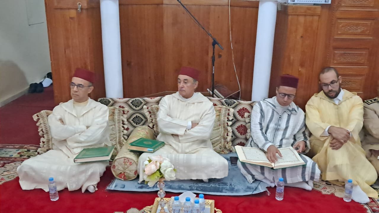 عامل قلعة السراغنة يترأس حفلا دينيا إحياء لذكرى وفاة الملك الحسن الثاني