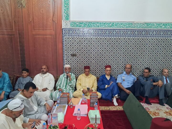 عامل قلعة السراغنة يحضر احتفال الزاوية التيجانية بذكرى المولد النبوي الشريف