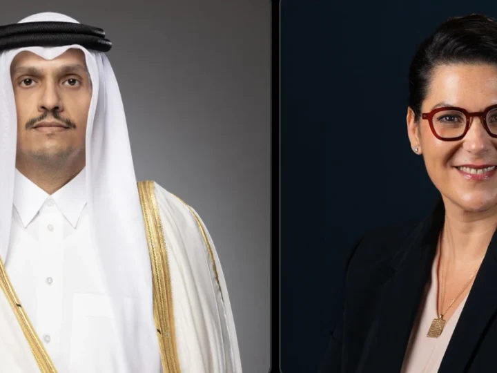 رئيس وزراء قطر يهنئ المنصوري