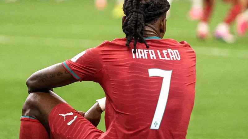 لياو يرتدي القميص رقم 7 بعد مغادرة رونالدو معسكر البرتغال