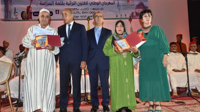 قلعة السراغنة تحتضن المهرجان الوطني للفنون التراثية