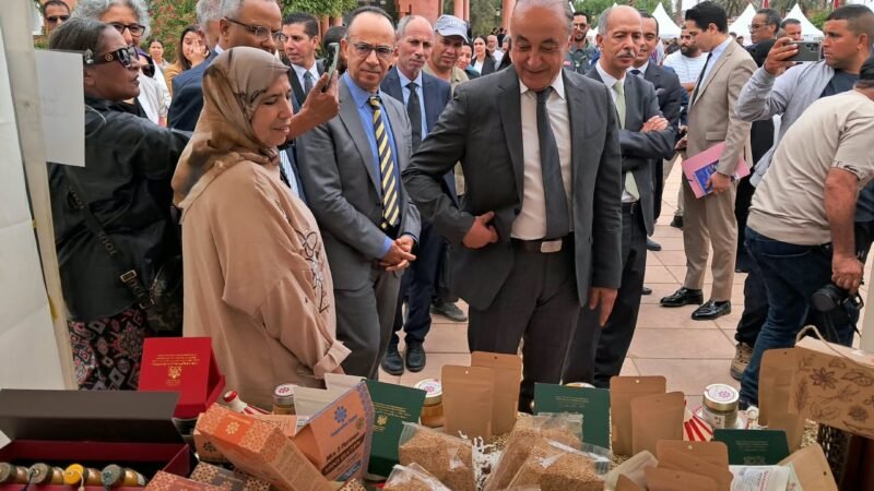افتتاح ملتقى المرأة القروية بقلعة السراغنة