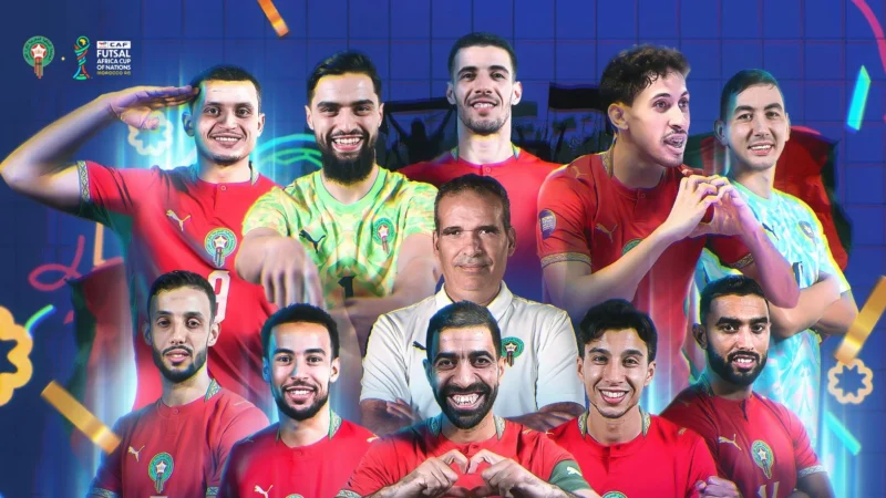أسود الفوتسال يهيمنون على جوائز كأس إفريقيا