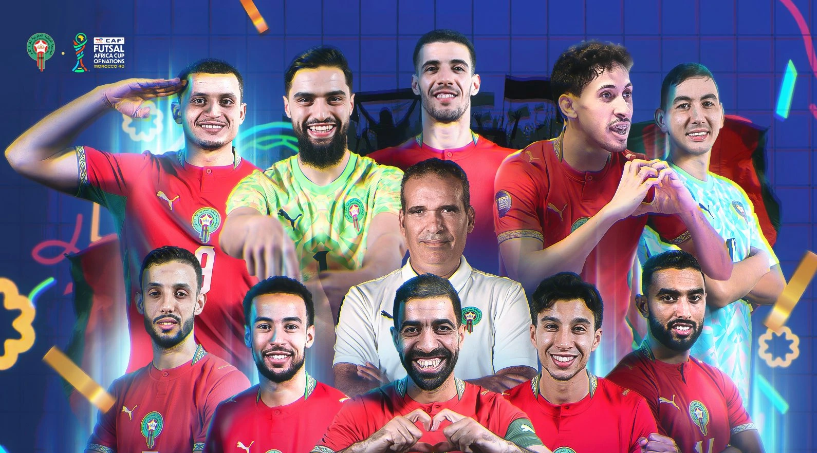 أسود الفوتسال يهيمنون على جوائز كأس إفريقيا