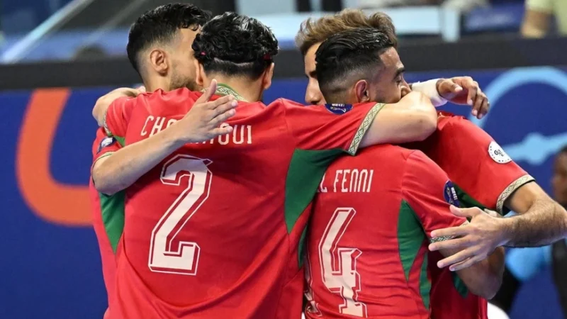 أسود الفوتصال يكتسحون مصر بسداسية ويبلغون نهائي كأس إفريقيا