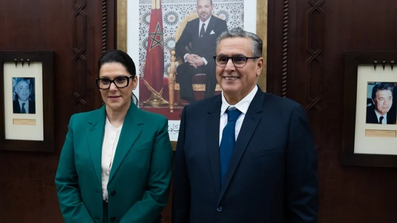 مراسم تسليم السلط بين المنصوري وأخنوش